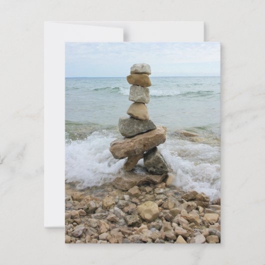 Rock Pillar Monument - Mackinac Island, Michigan (Voorkant)