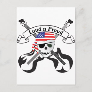 Rock Pirate USA Style Briefkaart