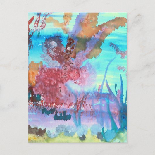 Rock Pool. Briefkaart (Voorkant)