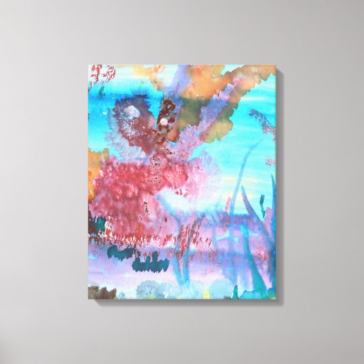Rock Pool. Canvas Afdruk (Voorkant)