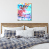 Rock Pool. Canvas Afdruk (Insitu (Slaapkamer))