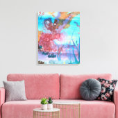 Rock Pool. Canvas Afdruk (Insitu (Woonkamer))