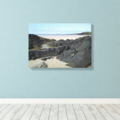 Rock Pool in Donegal Ierland Canvas Afdruk (Insitu (Houten vloer))