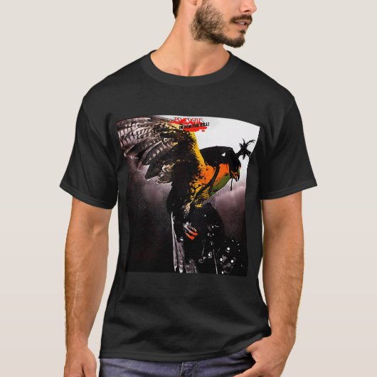 rock punk 80s populair 90s lied toer teksten grapp t-shirt (Voorkant)