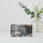 Rock Quarry Wall #3 Natuur Profiel Visitekaartje (Staand voorkant)
