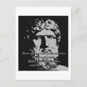 Rock Quotes - Plato Briefkaart (Voorkant)