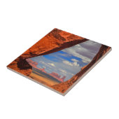 Rock raam naar Monument Valley, AZ Tegeltje (Zijkant)