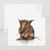 Rock Rat Briefkaart (Voorkant / Achterkant)