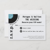 Rock Record Album Concert Style Simple RSVP (Voorkant)