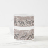 Rock Reindeer Matglas Koffiemok (Voorkant links)