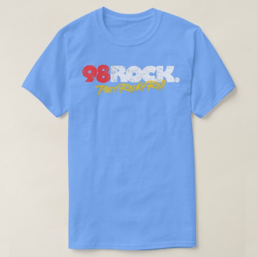 Rock  Retro Distress T-shirt (Design voorkant)