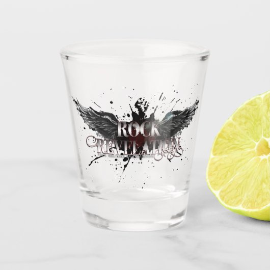 Rock Rev Shot Glass Glas (Voorkant)