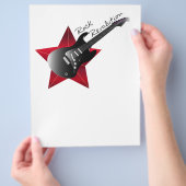 Rock revolutie flyer (Hand)