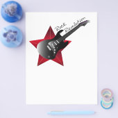 Rock revolutie flyer (Enkel)