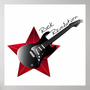 Rock revolutie poster