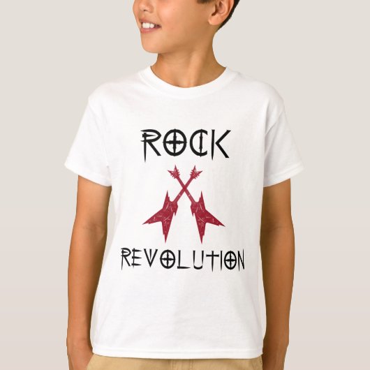 Rock Revolutie T-shirt (Voorkant)
