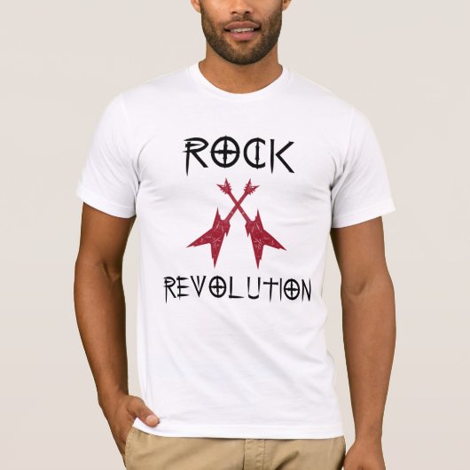 Rock Revolution T-shirt (Voorkant)