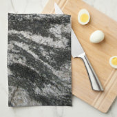 Rock Rock met Grey Geology Cat Pattern Theedoek (Quarter Fold)