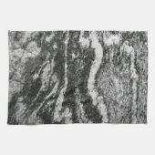 Rock Rock met Grey Geology Cat Pattern Theedoek (Horizontaal)