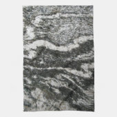 Rock Rock met Grey Geology Cat Pattern Theedoek (Verticaal)