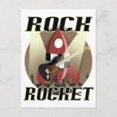 Rock Rocket Briefkaart (Voorkant)