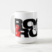 Rock&Roll 2 Koffiemok (Voorkant links)