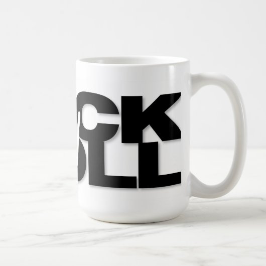 Rock&Roll 2 Koffiemok (Rechts)