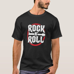 Rock & Roll Band Guitarist Rock Music Concert T-shirt
