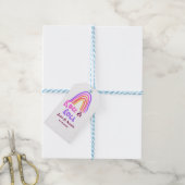 Rock & roll bruiloft voeg koppelnaam toe retro reg cadeaulabel (Met Touw)