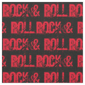 Rock & Roll Fabric Stof (Close Up)