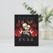 Rock & Roll Forever. -Briefkaart Briefkaart (Staand voorkant)