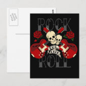 Rock & Roll Forever. -Briefkaart Briefkaart (Voorkant / Achterkant)