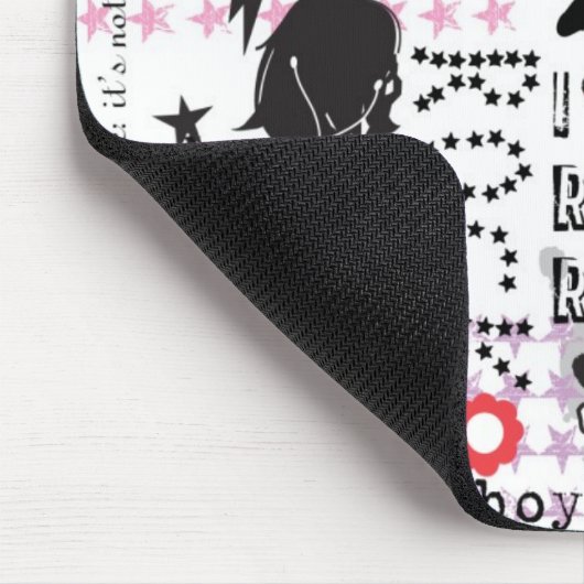 Rock & Roll Girls Muismat (Hoek)