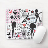 Rock & Roll Girls Muismat (Met muis)