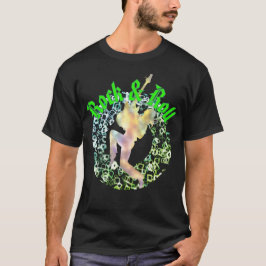 Rock & Roll Gitaar T-shirt | Neon Music Festival