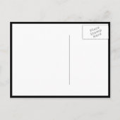 Rock & Roll Grungy Hart Muziek Thema Bruiloft Uitnodiging Briefkaart (Achterkant)