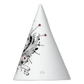 Rock & Roll Guitar Heavy Metal Band Music Musician Feesthoedjes (Rechts)