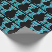 Rock & Roll Guitar Musician Band Music Lover Gift Cadeaupapier (Hoek)