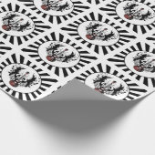 Rock & Roll Guitar Rocker Heavy Metal Musician Cadeaupapier (Hoek)