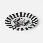 Rock & Roll Guitar Rocker Metal Musician Party Papieren Bordje (Gekanteld)