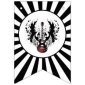 Rock & Roll Guitar Rocker Metal Musician Party Vlaggetjes (Derde vlag)