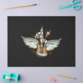 Rock & Roll Guitar Wings Music Tissuepapier (Craft)