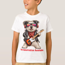 Rock & Roll Jack Russell Gitarist Hond