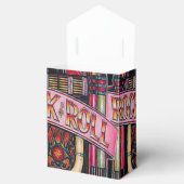 Rock & Roll Juke Box Retro Favor Box Bedankdoosjes (Geopend)