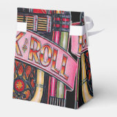 Rock & Roll Juke Box Retro Favor Box Bedankdoosjes (Achterkant)