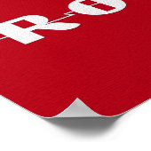 Rock & Roll Jukebox 36 x 24 Poster (Hoek)