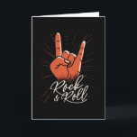 Rock & roll kaart<br><div class="desc">Ik hoop dat je het leuk vindt</div>