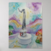 Rock&Roll Kabouter Poster (Voorkant)