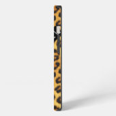 Rock & Roll Leopard Print Cell Phone Case iPhone Hoesje (Linkerkant)