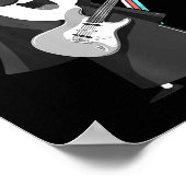 Rock & Roll leuk grafisch ontwerp Poster (Hoek)